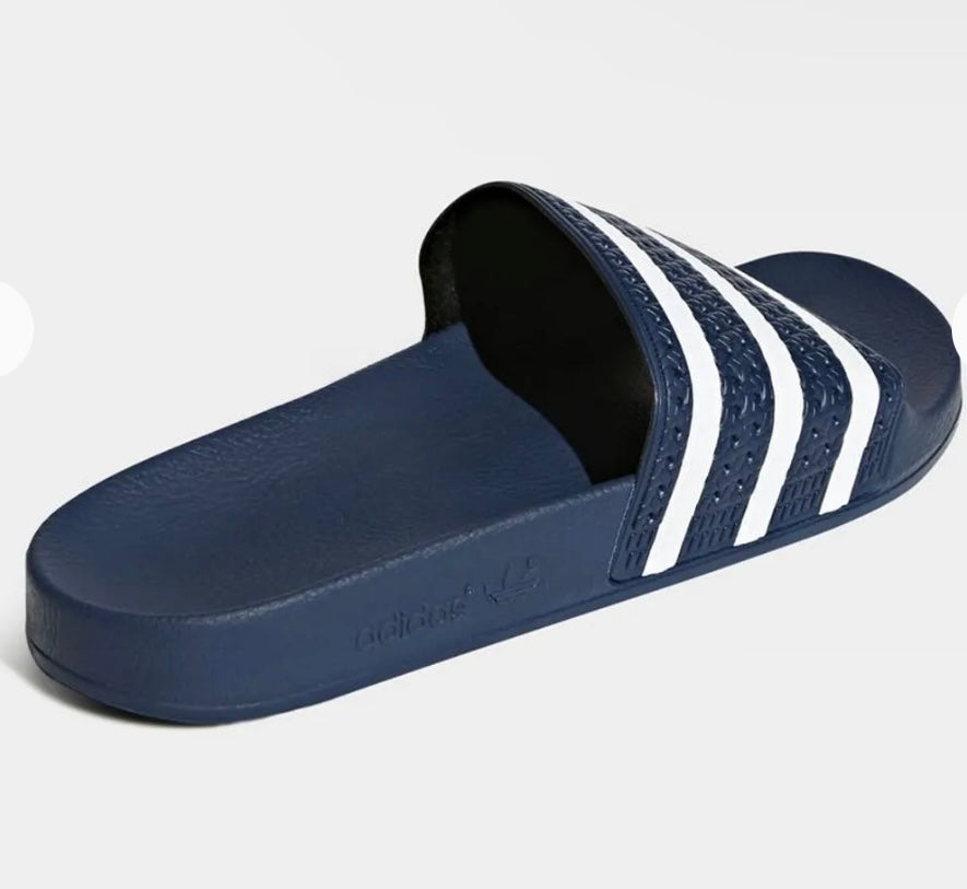 Adidas Originals Men’s Adilette Blue/White Slides