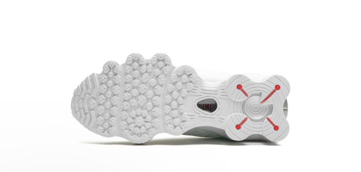 Nike shox TL “White Metallic Sliver ”