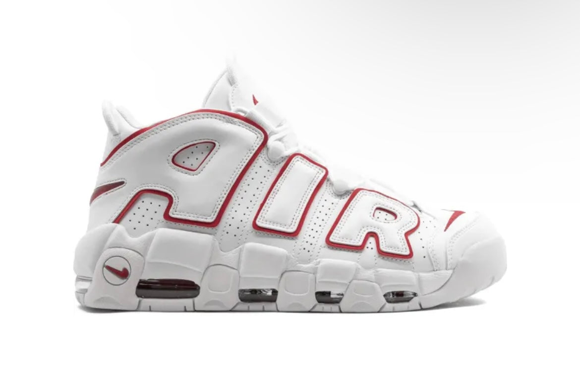 Nike Air More Uptempo ‘96 “White/Varsity Red/White”