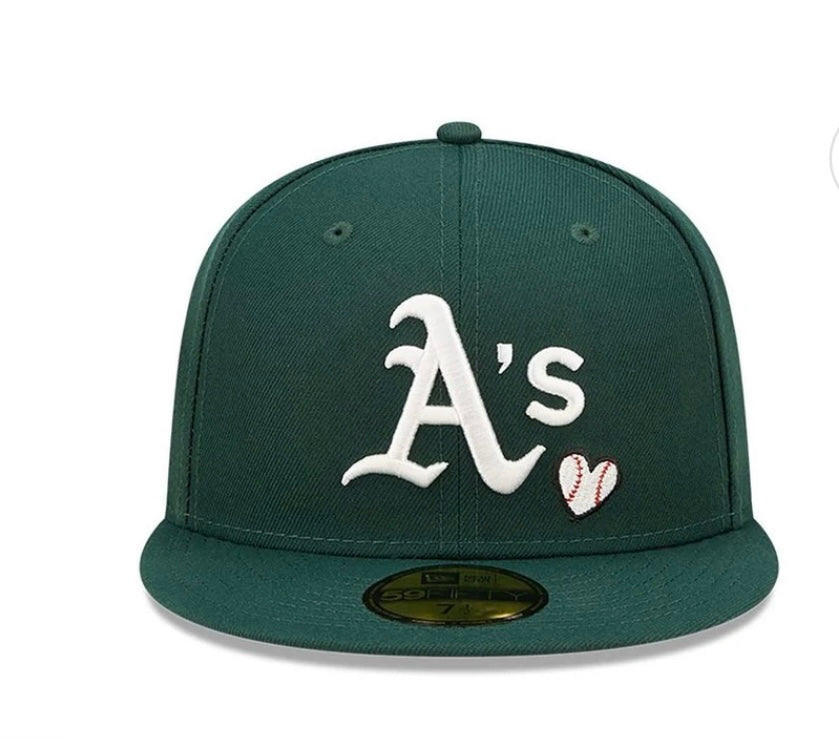 Oakland Athletics Team Heart