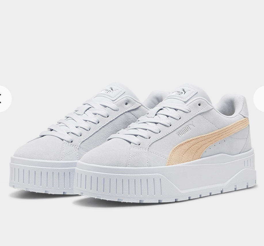 Women`s Puma Karmen 2 Silver Mist/Cashew Sneakers