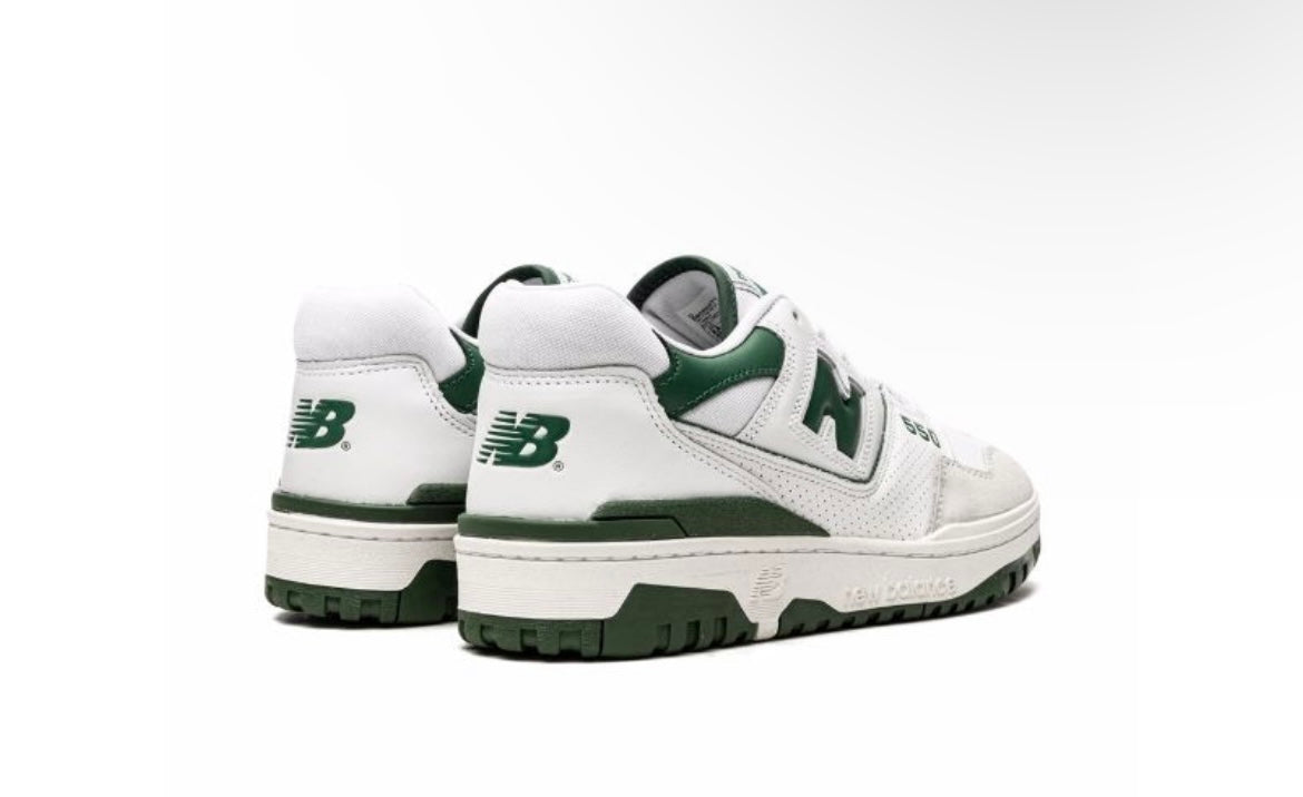 New Balance 550 "White/Team Forest Green"