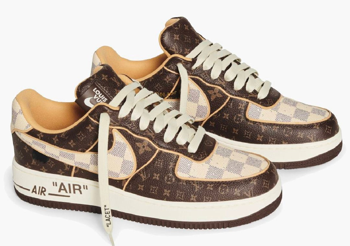 Nike Air Force Low Louis Vuitton Monogram Brown