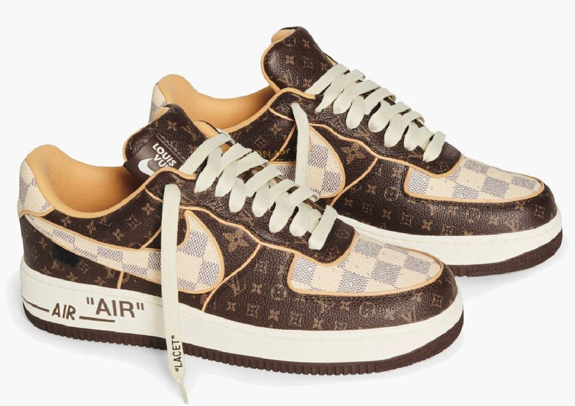 Nike Air Force Low Louis Vuitton Monogram Brown