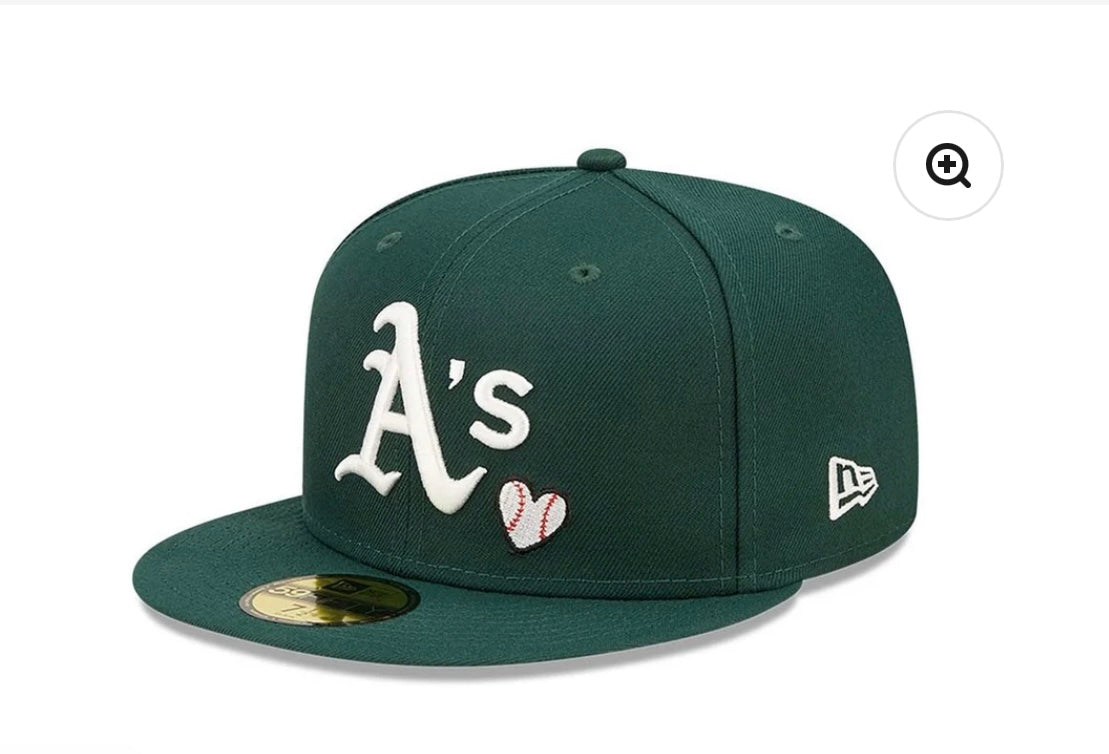 Oakland Athletics Team Heart