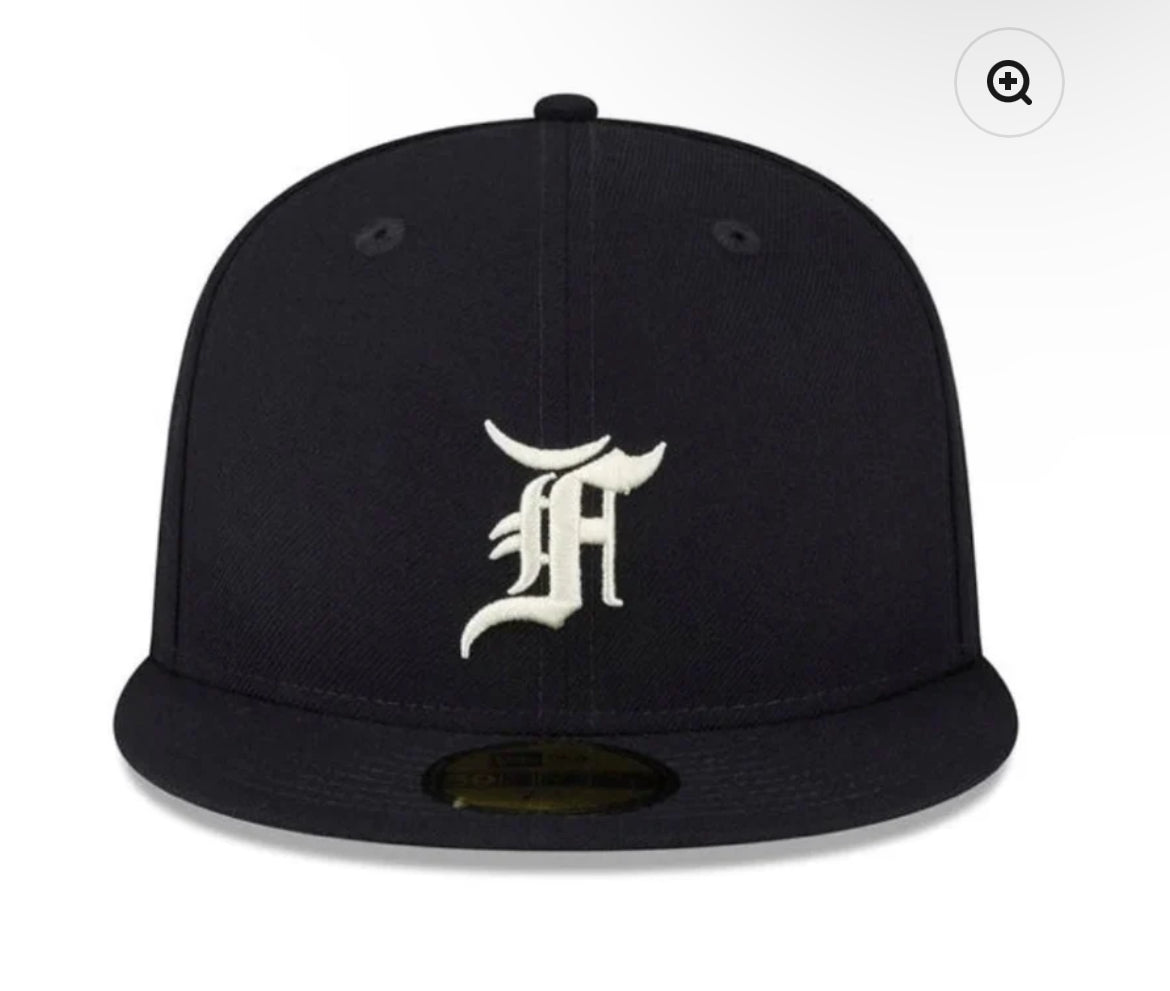 New York Yankees 59Fifty Fear Of God Ball Park Navy/White Cap