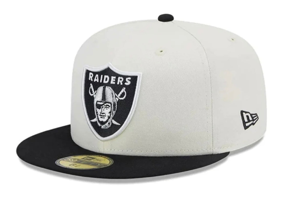 Las Vegas Raider 59Fifty Championship White/Black Cap