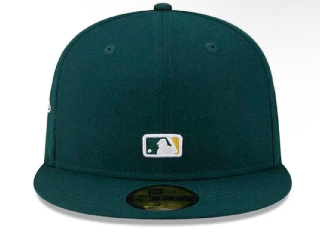Oakland Athletics 59Fifty MLB Reverse Logo Green Cap